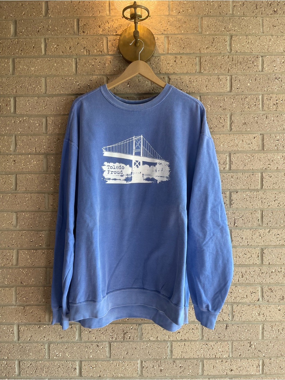 Toledo Proud Blue Crewneck Sweatshirt - Women's Casual Pullover